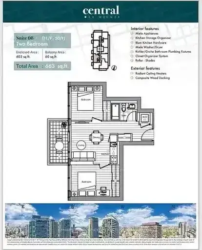 38 widmer st 2 bed 1 wash | 38 Widmer Street, Toronto | 2957199