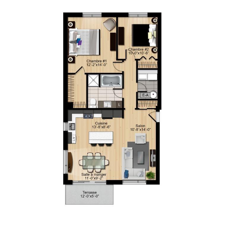 Condo à louer à Salaberry de Valleyfield | 2959141
