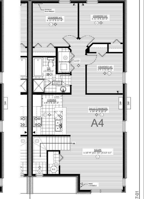 3 chambres + 5 électros + 2 stationnements | 2959310