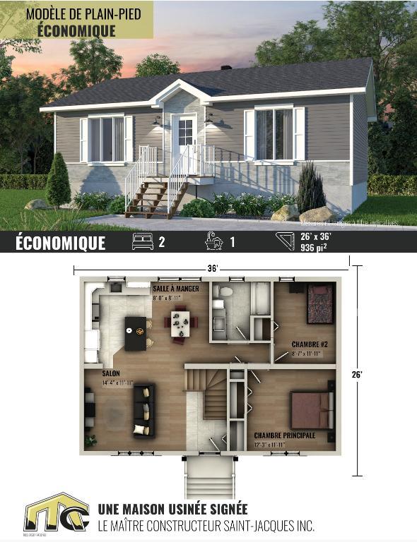 À louer – Magnifique 4 ½ neuf à Saint-Donat | 2960569
