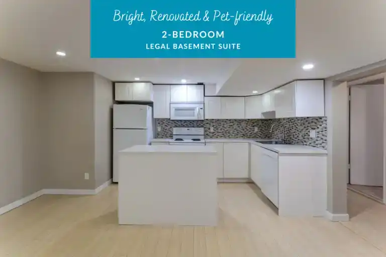 Bright, Renovated & Pet-Friendly 2-Bedroom Legal Basement Suite in Millwoods, Edmonton | 3540 15 Avenue Northwest, Edmonton | 2963985