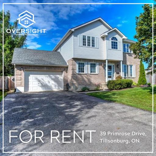 Spacious 3-Bedroom House in North Tillsonburg!! | 39 Primrose Drive, Tillsonburg | 2974360