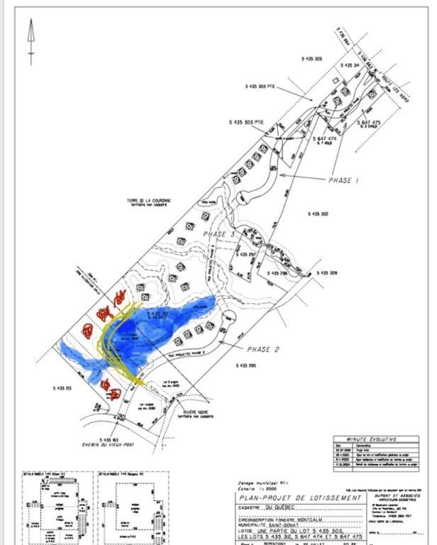 Terrain bord de ruisseau St-Donat | 2965912