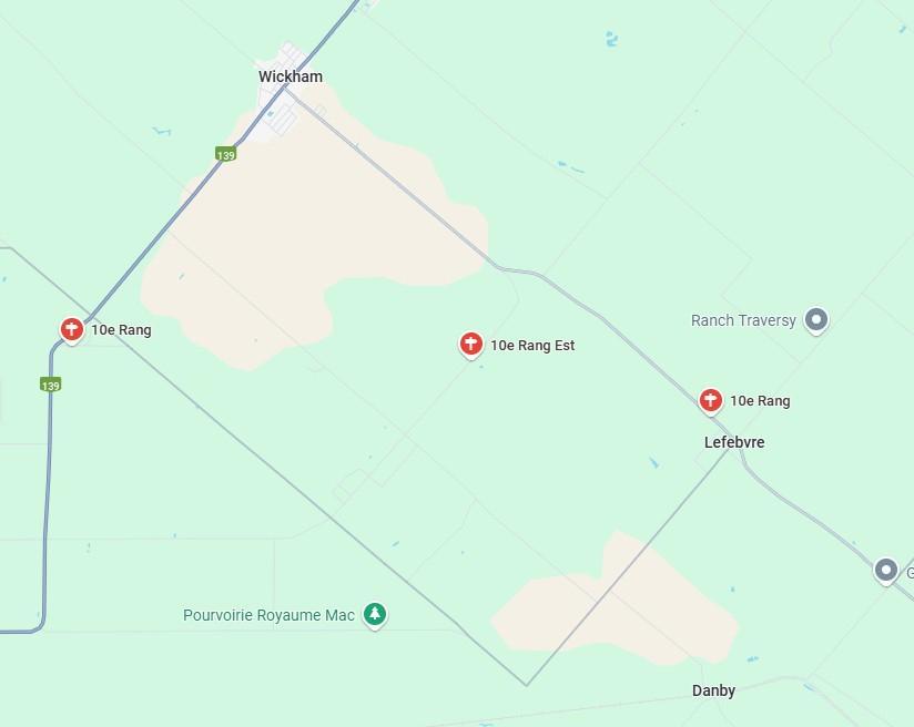 TERRE À BOIS - PRAIRIE À VENDRE - RANG 10 EST WICKHAM 82 ACRES (CAMP DE CHASSE) | 2965915