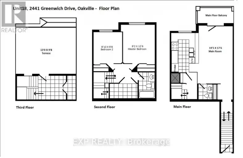 18 - 2441 GREENWICH DRIVE | 18 - 2441 GREENWICH DRIVE, Oakville | 2974504