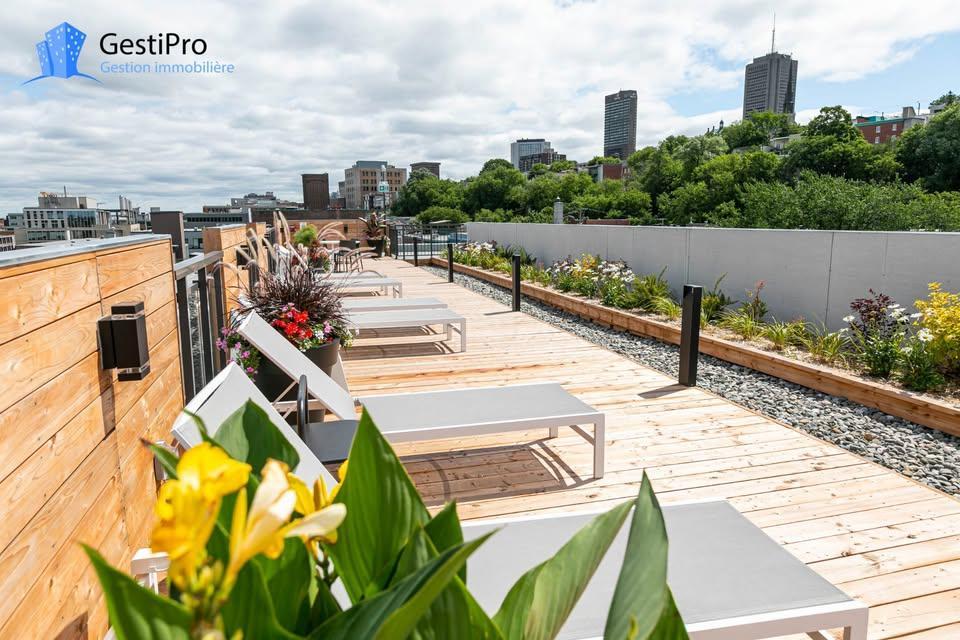 1er mois offert !! Condo locatif, quartier St-Roch semi-meublé | 2968238