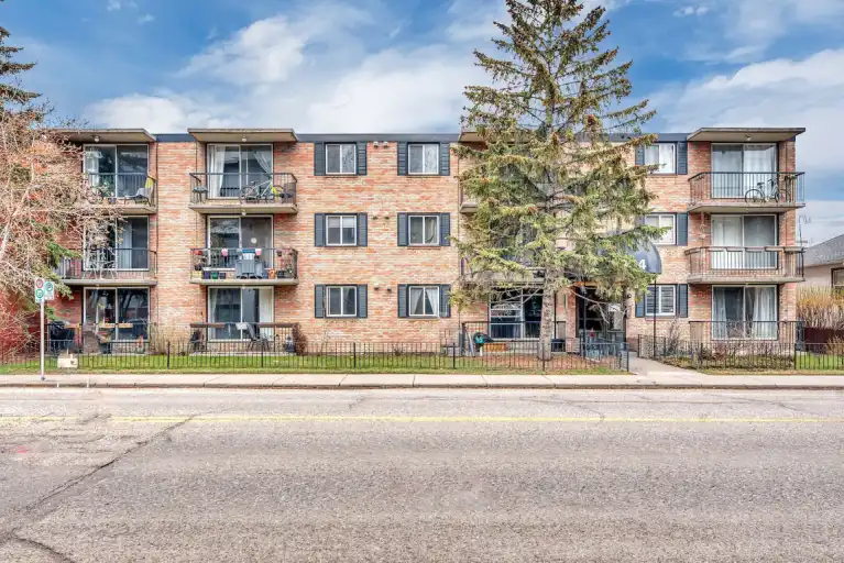 2 Bedroom /1 Bath South Facing Condo with Covered Parking | 101 - 934 2 Avenue Northwest, Calgary | 2970014