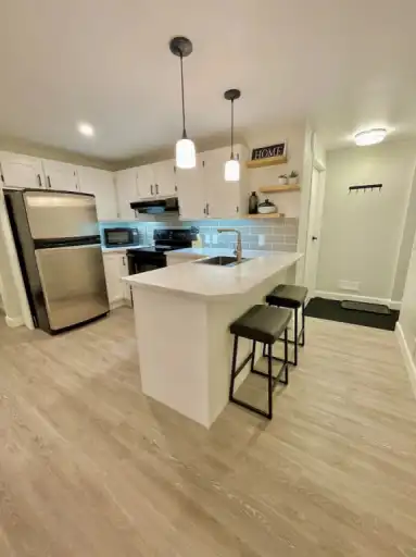 Newly Renovated LEGAL Furnished Suite in Riverbend with Private Patio & Parking | Calgary | 2975366