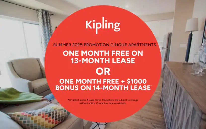 Cinque Apartments | 660 Garibaldi Avenue, London | 2975555