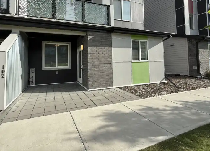 1 Bed 1 Bath Townhouse | 102 - 330 Redstone Walk Northeast, Calgary | 2987575