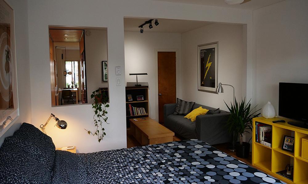 Magnifique 3 ½ ensoleillé à aire ouverte entièrement meublé | 2998676