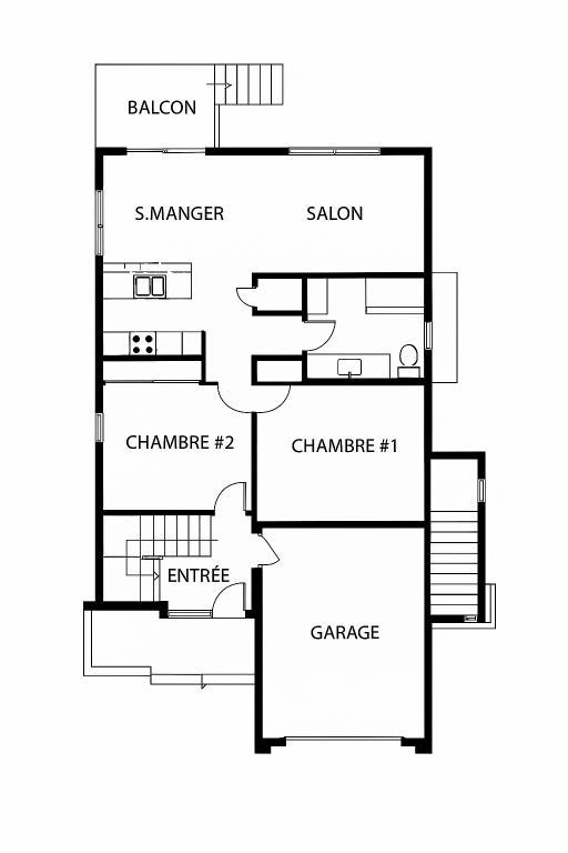 Maison à louer 5 1/2 avec garage Mirabel | 3000798