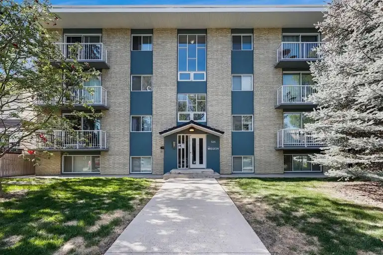 1 Bedroom Mission Apartment - Cozy, Quiet and Trendy | 201 - 525 22 Avenue Southwest, Calgary | 3003590