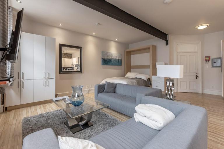 Loft entièrement meublé à louer Vieux-Québec août 2025 | 3030834