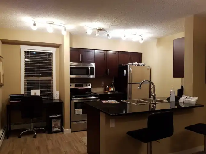 Beside bus stop! 5min to Superstore! School accross the street! | 302 - 3211 James Mowatt Trail SW, Edmonton | 3031070