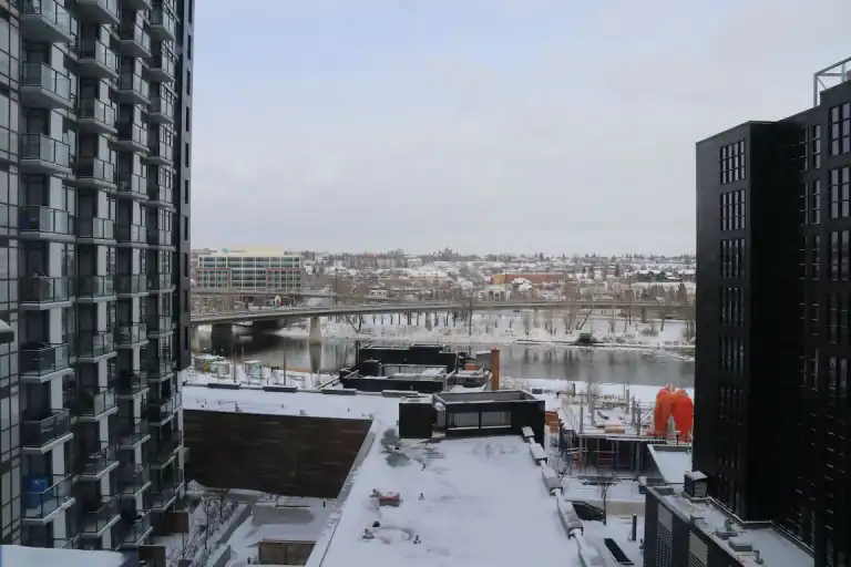 Two Bedroom / Two Bathroom Condo in the 8th Floor of the Verve -East V | 811 - 615 6 Ave SE, Calgary | 3015851