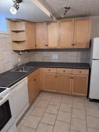 Separate entrance washer and dryer Bachelor/Loft Basement in convenient NW | 1106 Nokomis Place Northwest, Calgary | 3015880