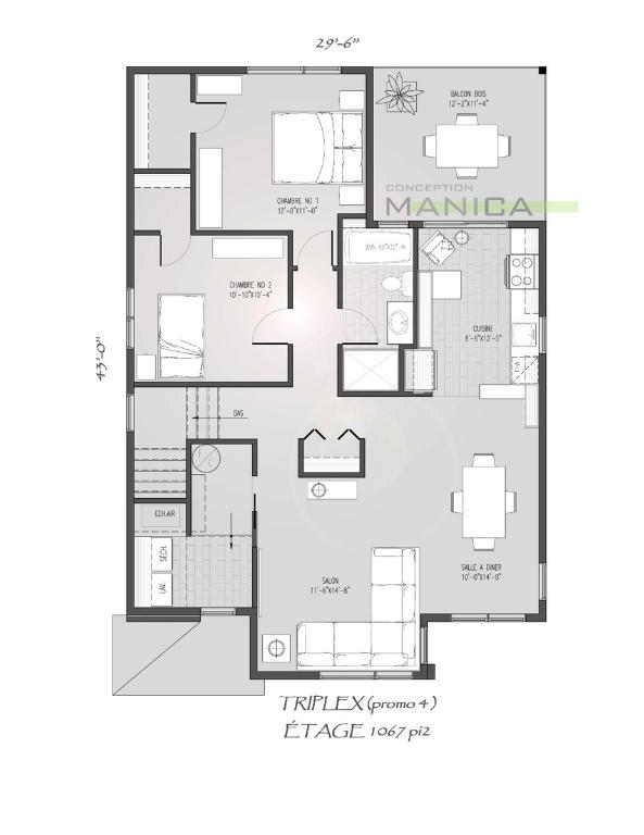 Condo Appartement Lavaltrie | 3017775