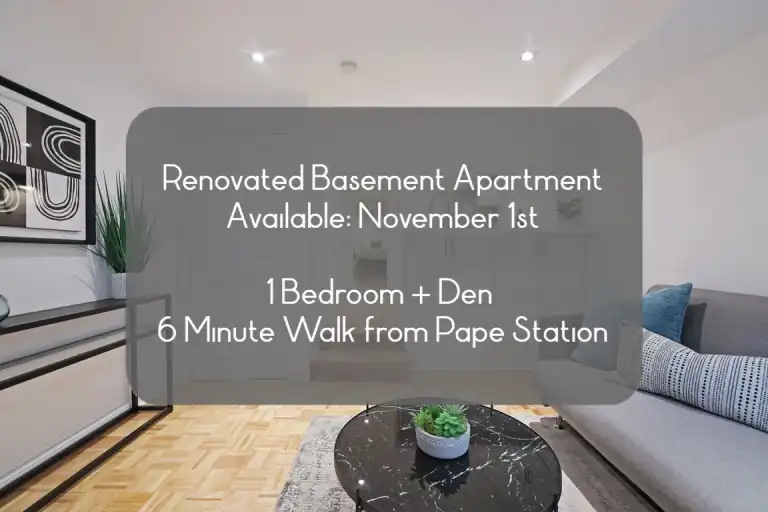116 Aldwych Ave - Basement Suite | 116 Aldwych, East York | 3029038