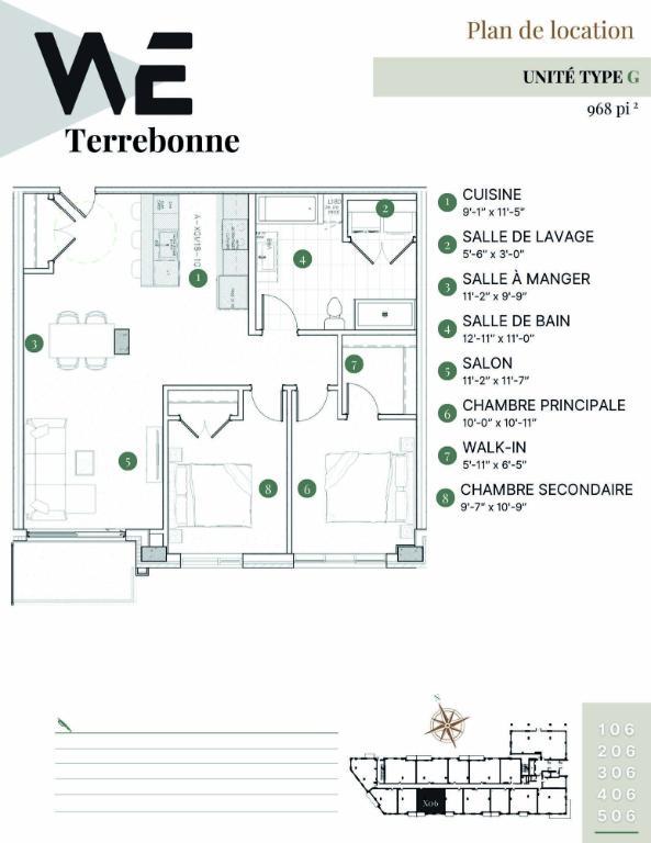 4 1/2 A LOUER TERREBONNE | 3018083