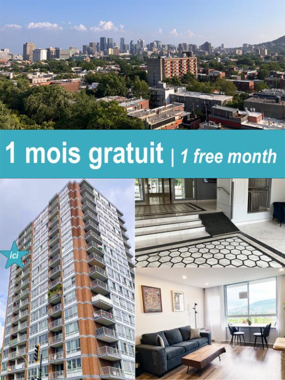 Plateau – 4 ½ lumineux & rénové / Bright & renovated – Octobre | 3022149