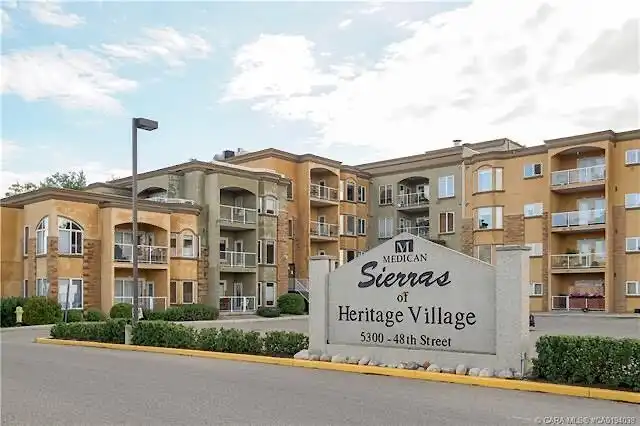 Luxury 1 bedroom 1 bathroom 55 + building | 210 - 5300 48 Street, Red Deer | 3022410