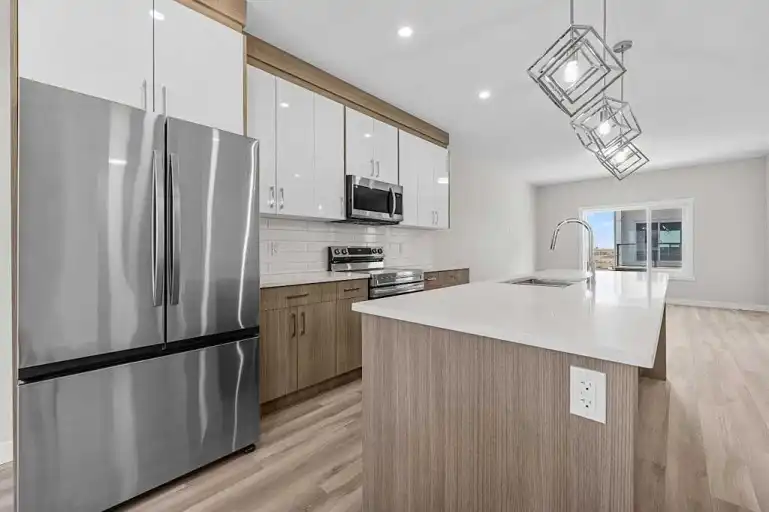 BRAND NEW 2250 SqFt 4 Bed+1 Den 3.5 Bath Townhouse Double Attached Garage | 343 - 343 Red Sky Terrace Northeast, Calgary | 3025213