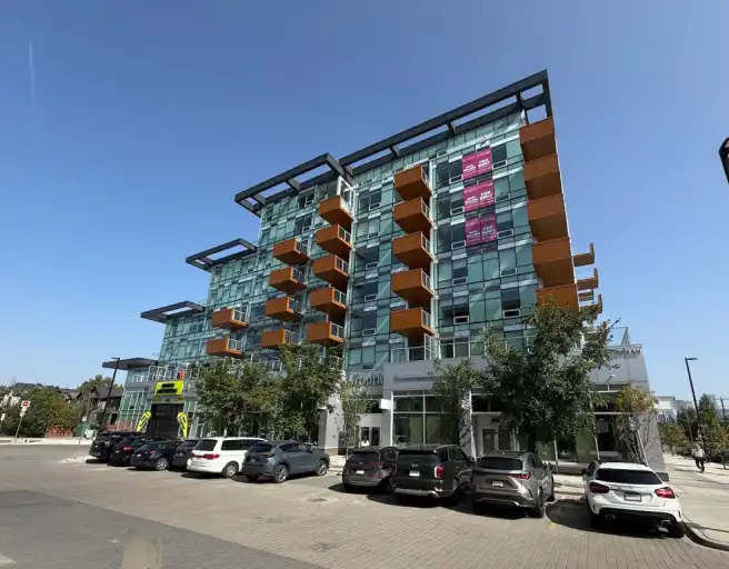 Brand New South-Facing 1-Bed & 1-Bath Unit in Kensington Neighbourhood for Rent | 814 - 110 18A Street Northwest, Calgary | 3023880