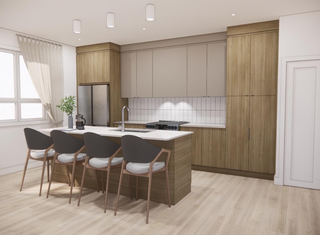 SUPERBE 3 1/2 NEUF - Immeuble 55 ans et plus | 3032163