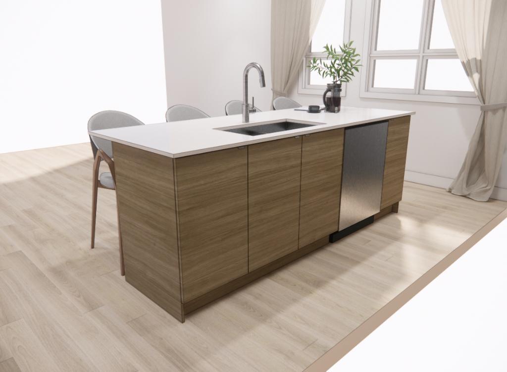 SUPERBE 3 1/2 NEUF - Immeuble 55 ans et plus | 3032163