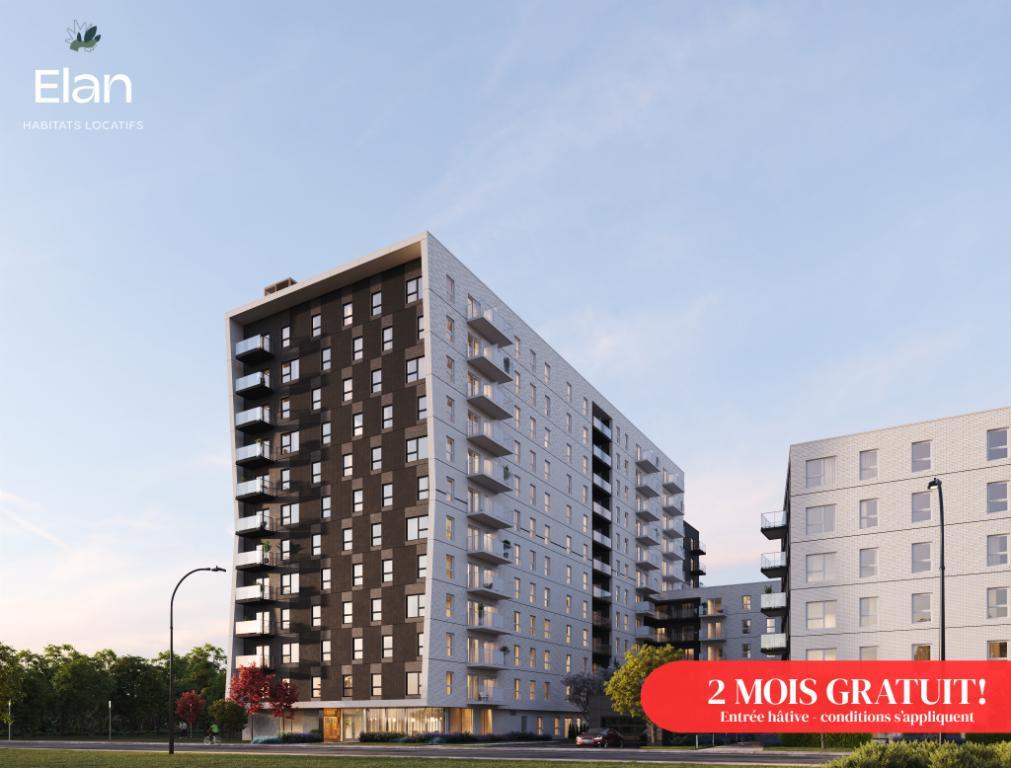 Élan Habitats Locatifs - Apartements Neufs à Rosemont | 3032535