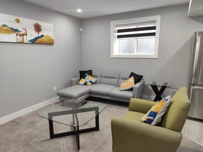 Fully Furnished 2 Bedroom + Den Legal Basement in Sherwood NW Calgary | Calgary | 3037827