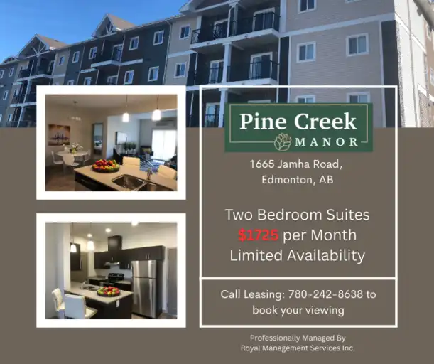 Pine Creek Manor | 1665 Jahma Road NW, Edmonton | 3038347