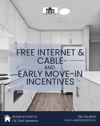 1 BEDROOM AND 1 BATHROOM LUXURY APARTMENT FOR RENT | 9825 103 Street NW, Edmonton | 3047277