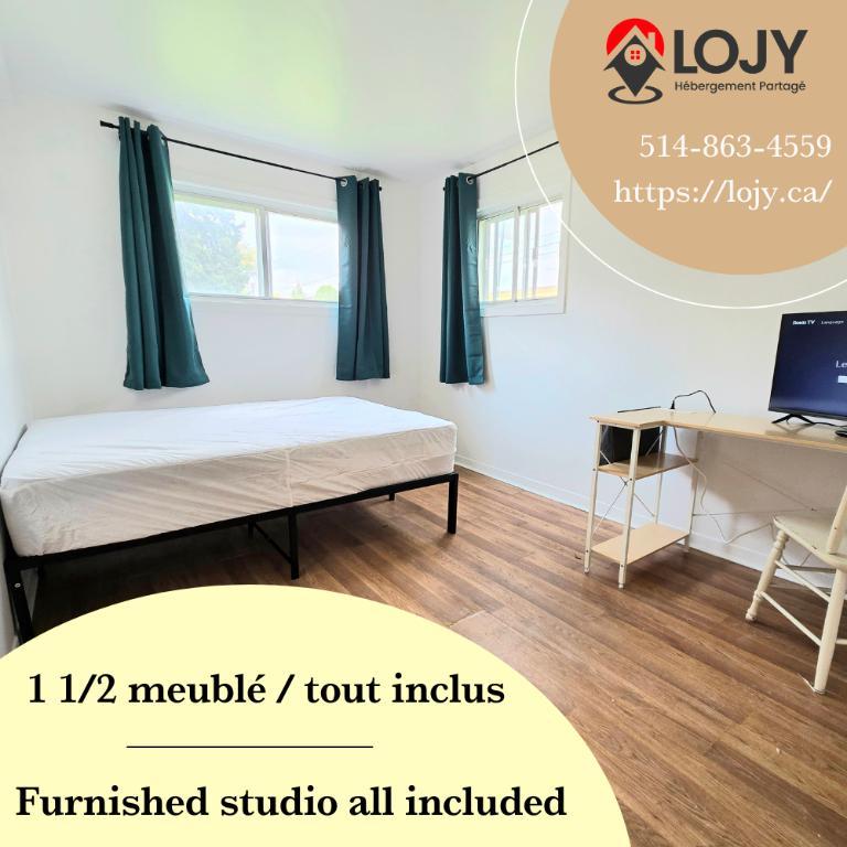 Studio tout inclus 1 1/2 - 10 min du terminus Longueuil - disponible 1er novembre 2025 | 3051851