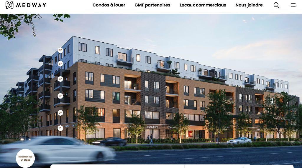 Logement 2 1/2 (condo locatif neuf) | 3100691