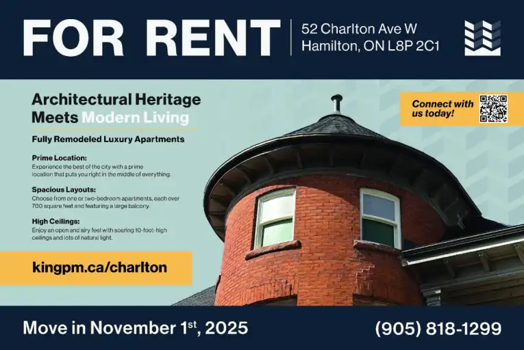 Charlton Hall | 52 Charlton Avenue West, Hamilton | 3081653