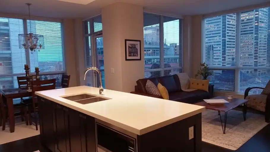 Luxurious Executive Suite in Eau Claire - Fully Furnished with Amenities | 222 Riverfront Avenue Southwest, Calgary | 3058983