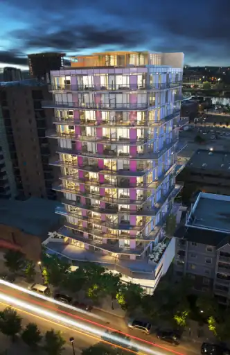 One Bedroom Condo in the Heart of East Village just Steps from The City | 505 - 624 8 Avenue Southeast, Calgary | 3063084