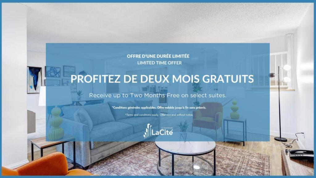 2 MOIS GRATUITS – Appartement 1 chambre disponible dès maintenant ! | 3063139