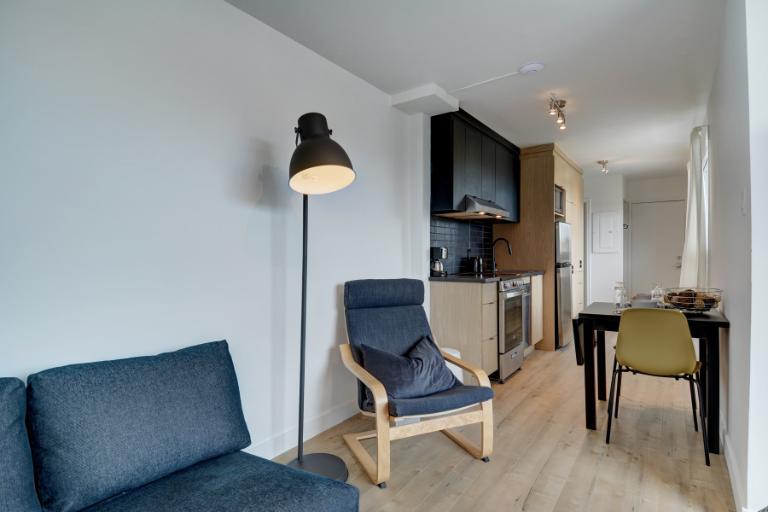 Loft entièrement meublé à louer Limoilou octobre 2025 | 3114129