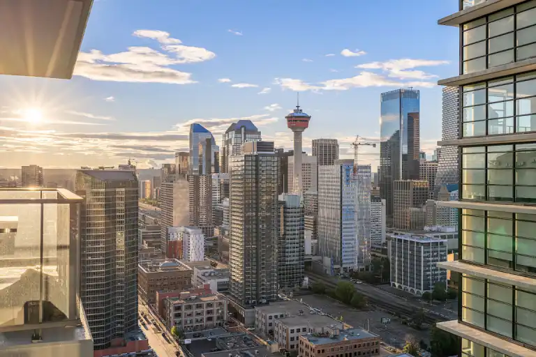 Furnished Modern 1-Bedroom Condo with City Views – East Village | 1188 3 Street Southeast, Calgary | 3065251