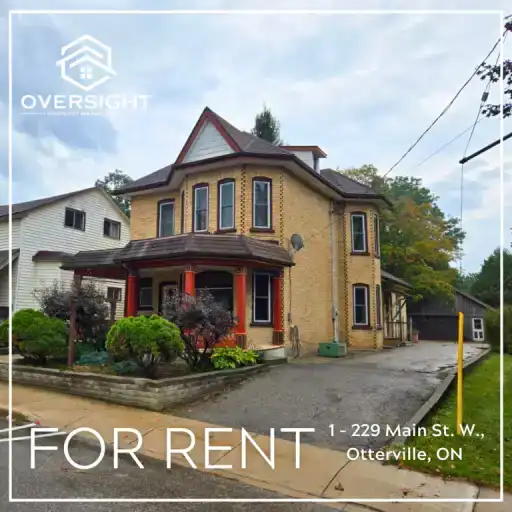 4-Bedroom Duplex in Otterville!! | 229 Main Street West, Otterville | 3082167