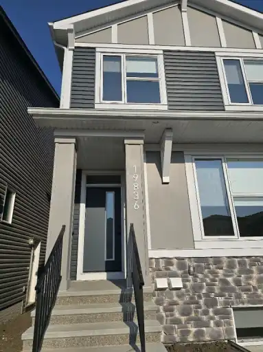 Beautiful 4-bedroom, 3 baths, main & upper floors in beautiful Seton community | 19836 44 Street Southeast, Calgary | 3074759
