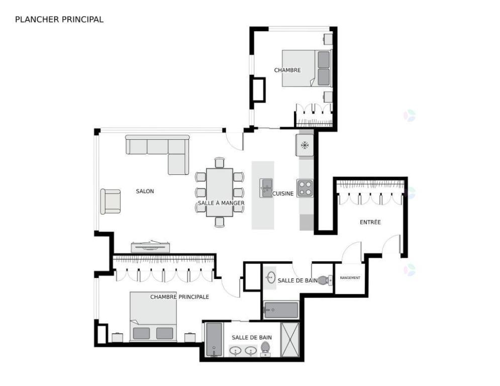 Prestigious 2025 condo for rent on Nun's Island Montreal / apartment | 3074677