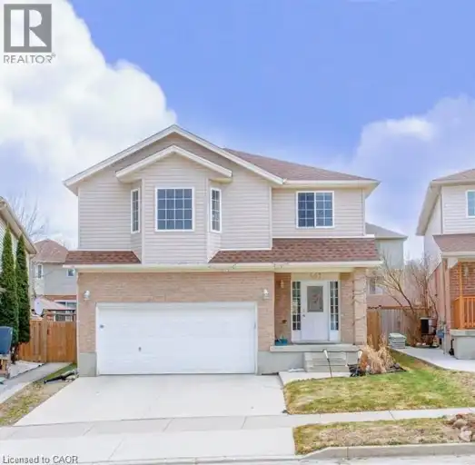 507 AMERICAN BEECH Avenue | 507 AMERICAN BEECH Avenue, Waterloo | 3105239