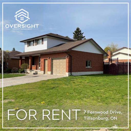 3-Bedroom House in Tillsonburg!! | 7 Fernwood Drive, Tillsonburg | 3083317
