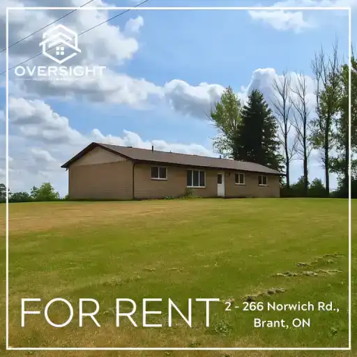 2+1-Bedroom Duplex in Brant!! | 266 Norwich Road, Brant | 3083349