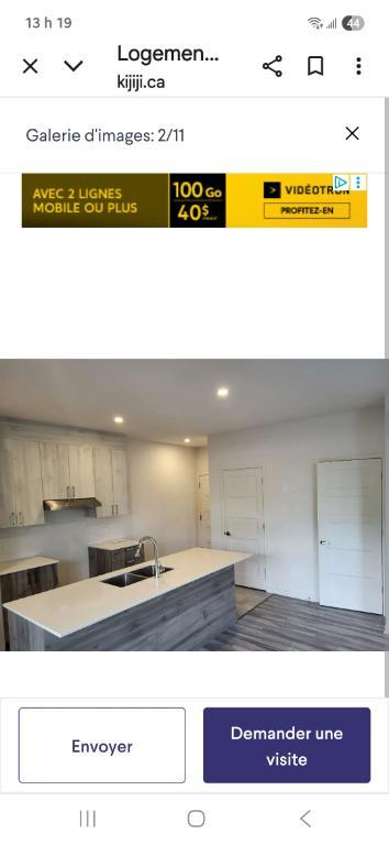 Beau grand 4 1/2 à louer | 3086107