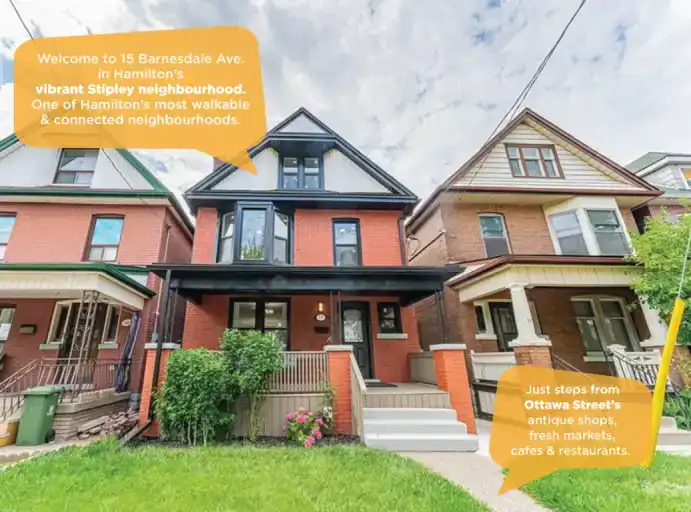 NOW LEASING!  15 BARNSDALE Avenue N Unit# 2 Hamilton, Ontario L8L6R4 | 15 Barnesdale Avenue North, Hamilton | 3086599
